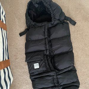 7 A.M. Enfant Blanket 212 Evolution Footmuff - Black